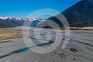 Landscape of South Island of New Zealand