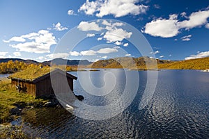 landscape of Southern Vestlandet, Norway