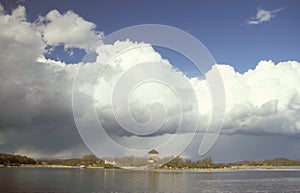 Landscape of Swedish archipelago in Karlskrona