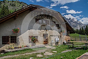 Landscape of the Swiss Alps