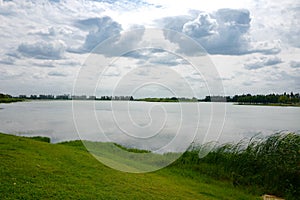 The landscape of Taihu lake