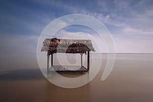 Landscape at tanjung pakis beach