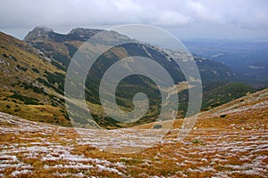 Landscape of Tatra mountains in Poland