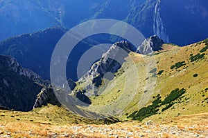 Landscape of Tatras mountain in Poland