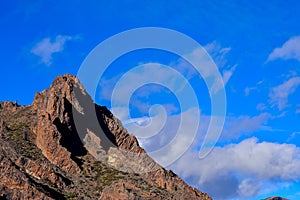 Landscape in Tenerfe Tropical Volcanic Canary Islands Spain