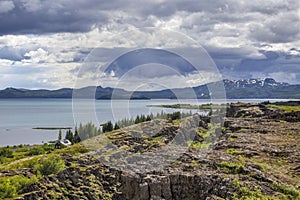 Landscape in Thingvellir