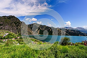 Landscape of Tianshan Tianchi Scenic Area, Xinjiang