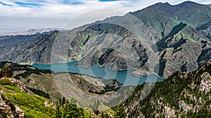 Landscape of Tianshan Tianchi Scenic Area, Xinjiang