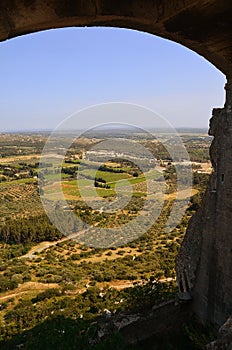 Landscape from top of the mountain