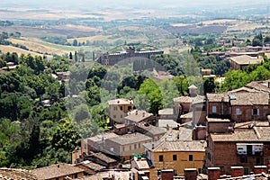 Landscape in toscana photo
