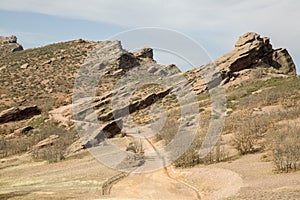 Landscape and Track near Molina de Aragon, Guadalajara