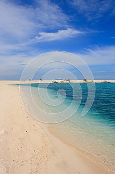 Landscape of tropical island. Camiguin