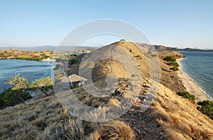 Landscape of tropical Seraya Island