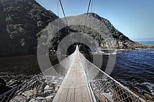 Landscape of Tsitsikamma National Park at Garden Route, South Africa