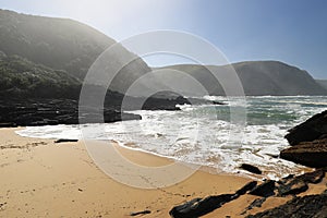 Landscape of Tsitsikamma National Park at Garden Route, South Africa