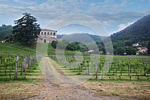 Landscape of the Tuscan hills