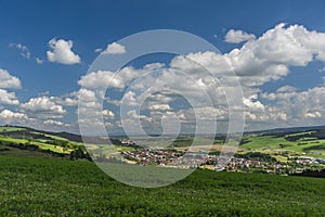 Landscape between Tvrdosin and Namestovo towns in north of Slovakia