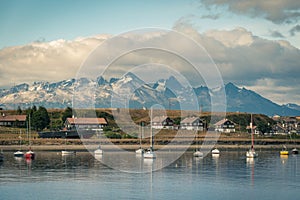 Landscape of Ushuaia, Patagonia, Argentina