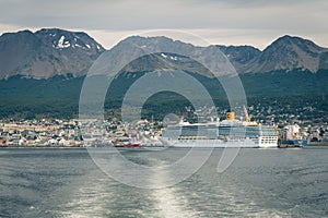 Landscape of Ushuaia, Patagonia, Argentina