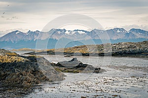 Landscape of Ushuaia, Patagonia, Argentina