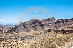 Landscape Utah along Interstate 70 photo