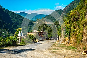 Landscape in Uttrakhand