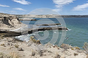 Landscape in the Valdes Peninsula