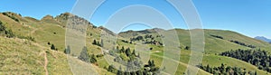 Landscape at the valley of the Farno mountain, Orobie Alps, Bergamo, Italy