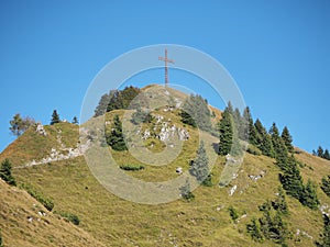 Landscape at the valley of the Farno mountain, Orobie Alps, Bergamo, Italy