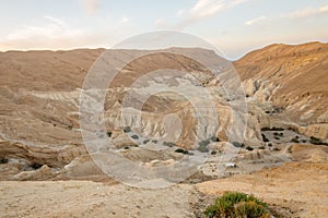 Landscape of the valley of Zohar