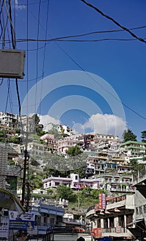 A landscape view of almora city of uttarakhand