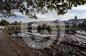 Landscape view of Arcos de Valdevez an Ancient Village in Minho.