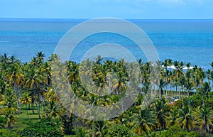 Landscape view from Arraial d\'Ajuda - Bahia