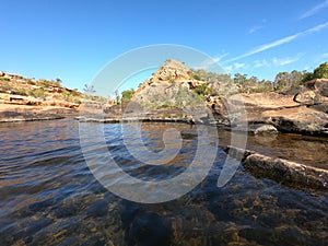 Landscape view of Bell Gorge Western Australia