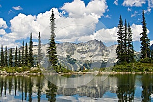 Landscape view of Blackcomb