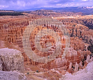 Bryce Canyon in the spring