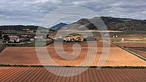 Landscape view in Canada De La Lena, Murcia region in Spain