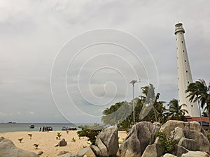 Landscape view of clear sky with calm sea water