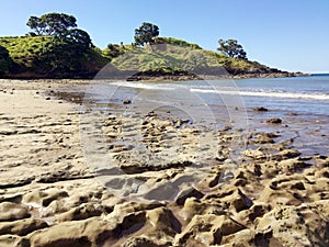 Landscape view of Coopers Beach New Zealand