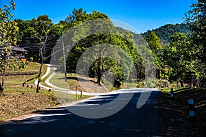 Landscape view in Doi Phu Kha national park