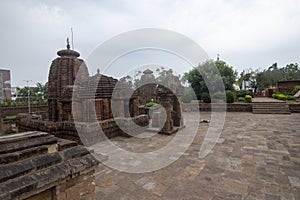 Landscape view of Gem of Odisha Architecture, Mukteshvara Temple,10th-century Hindu temple