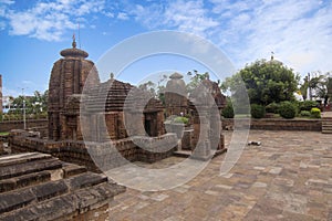 Landscape view of Gem of Odisha Architecture, Mukteshvara Temple,10th-century Hindu temple dedicated to Shiva