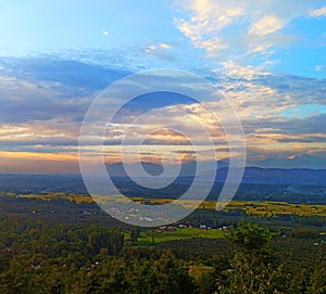 Landscape view of Himachal pradesh