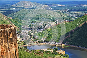 Landscape View From Jaigarh Fort