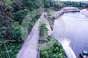 Landscape view of Kio Lom dam