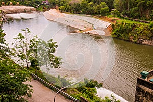 Landscape view of Kio Lom dam