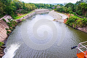 Landscape view of Kio Lom dam