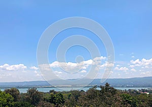 Landscape view of Kisumu city in Kenya