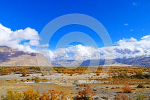 Landscape view of Ladakh India.Himalayas, Ladakh, India .