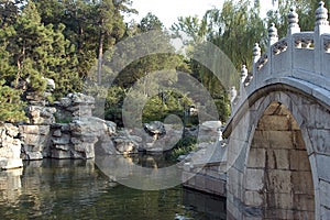 Landscape view on the lake, south china.